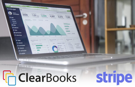 clear books and stripe intergration